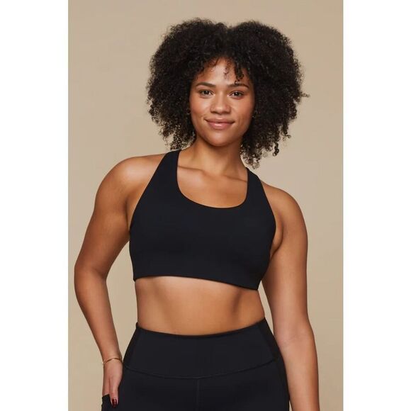 NWT Harper Wilde Flex Convertible Sports Bra High Impact Sports Bra Black Size X - Picture 1 of 8